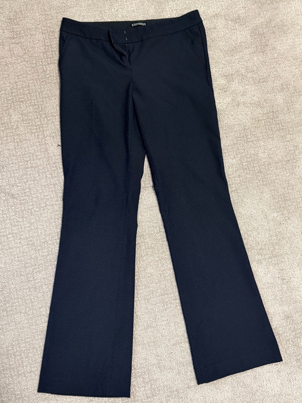 Express Black Bootcut Dress Pants